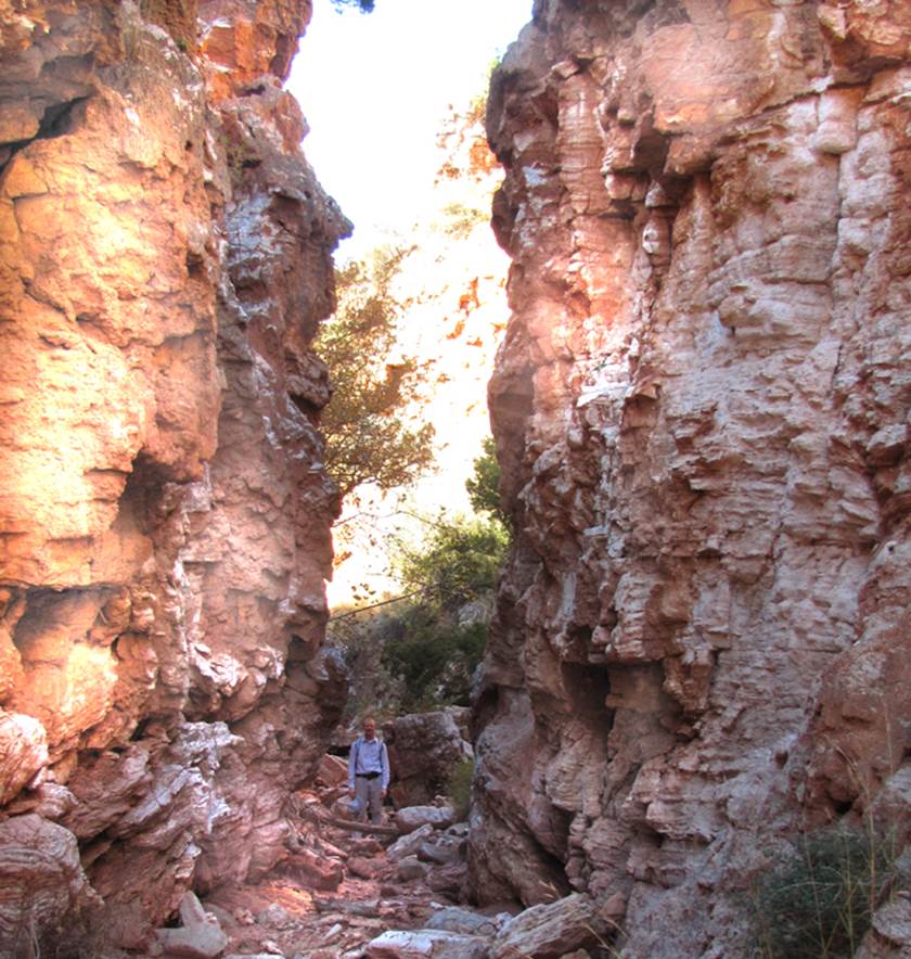 Texas slot canyons