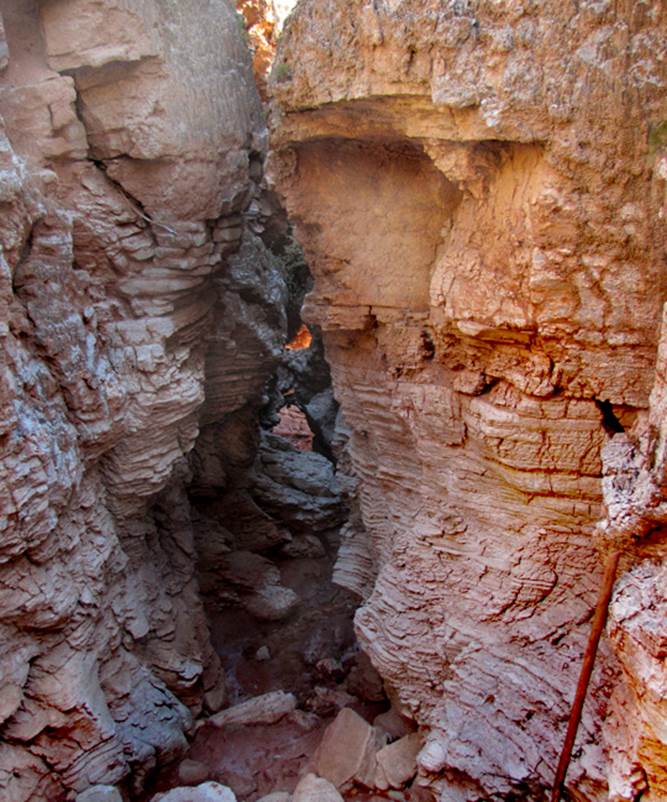 Texas slot canyons
