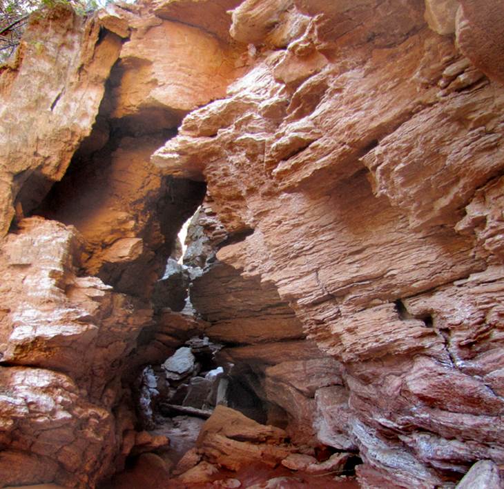 Texas slot canyons
