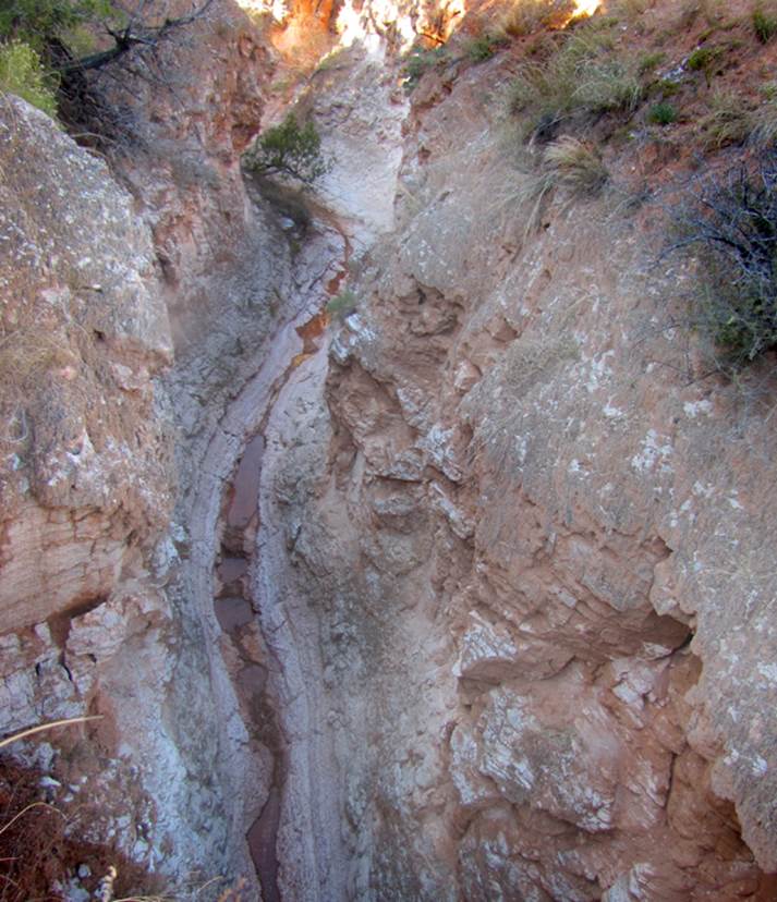 Texas slot canyons