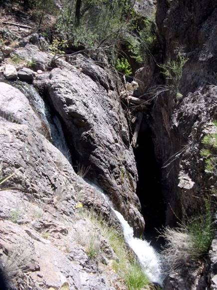 Little Dry Creek Lower Falls Uppe Tier