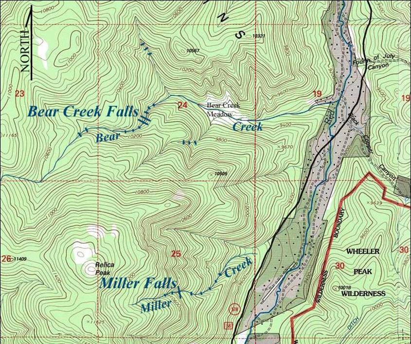 Bear & Miller Falls