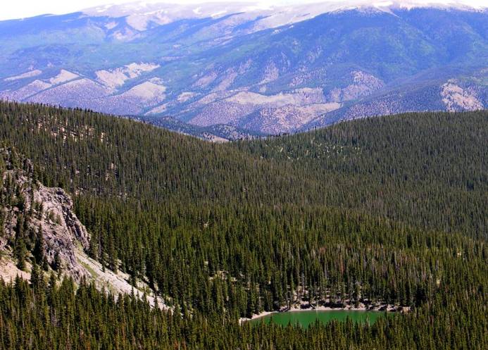 Baldy Blue Lake