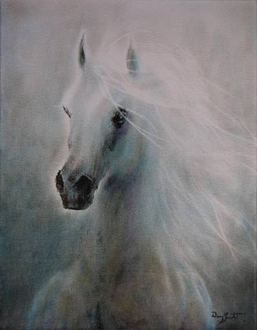 89 White Arabian lo